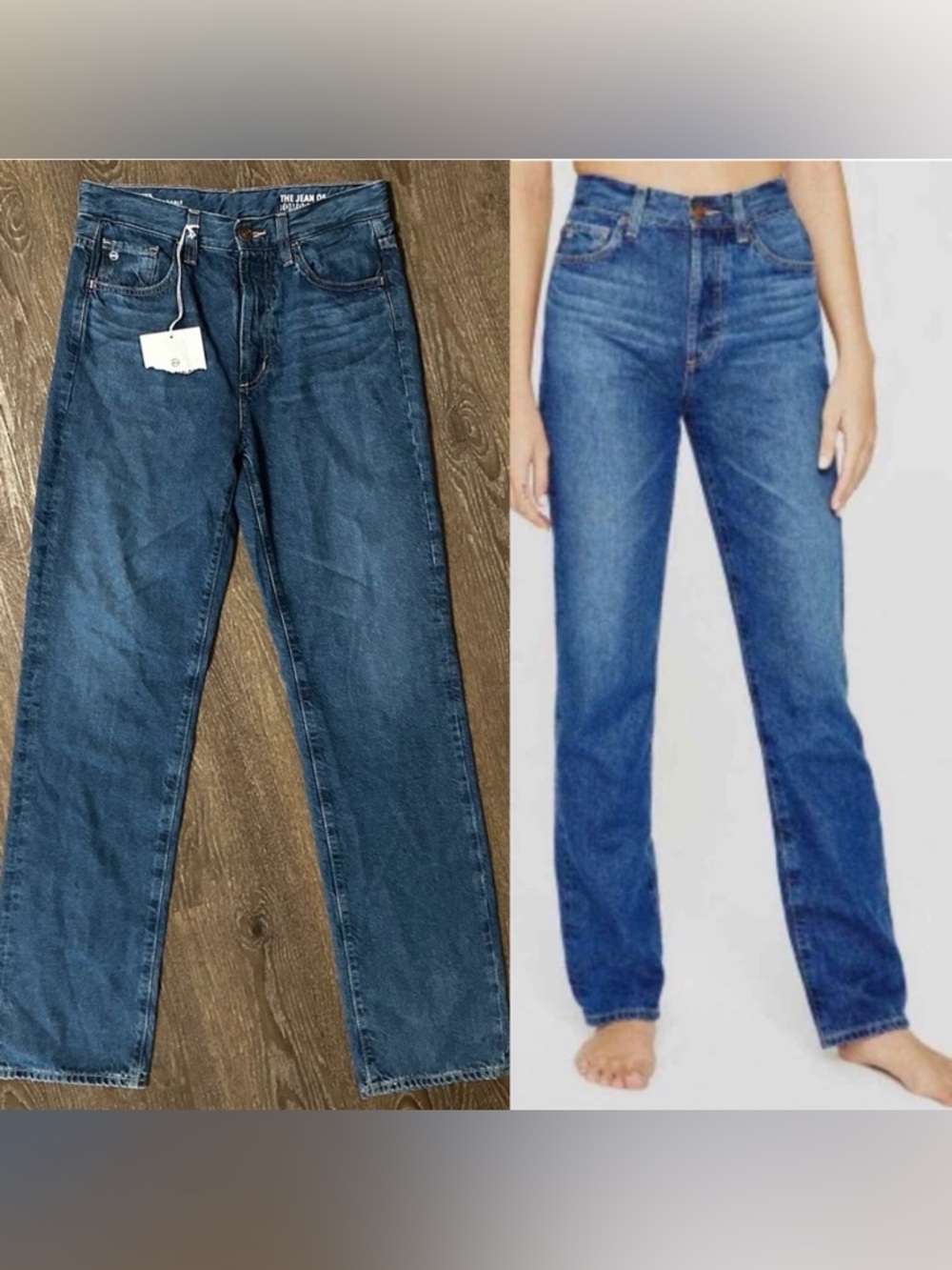 Ag Adriano Goldschmied  The Jean of Tomorrow Alexxis Straight Leg Jeanssize 26